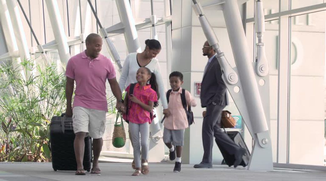 Parents abandon son at airport