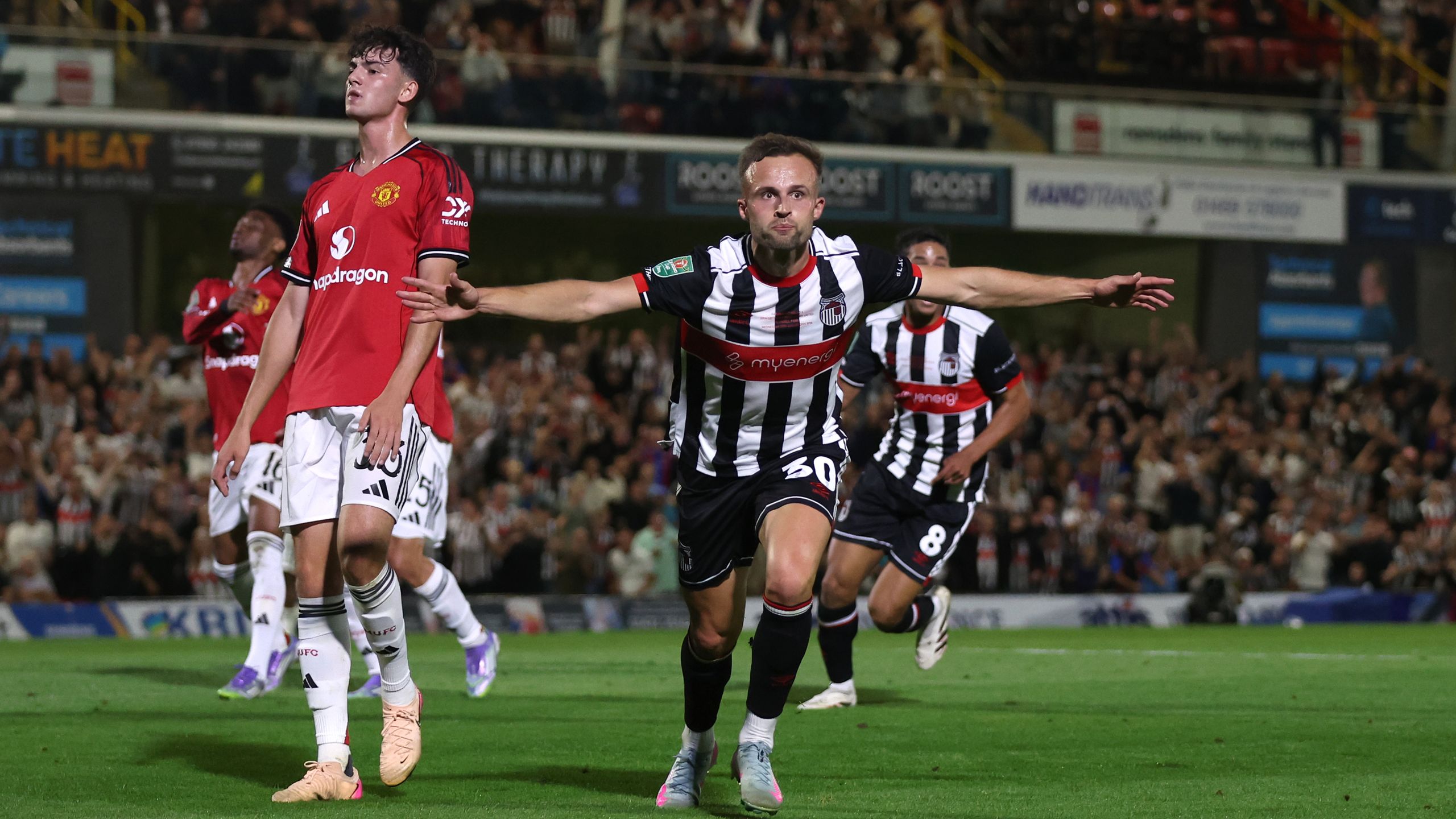 Man United lose to Grimsby