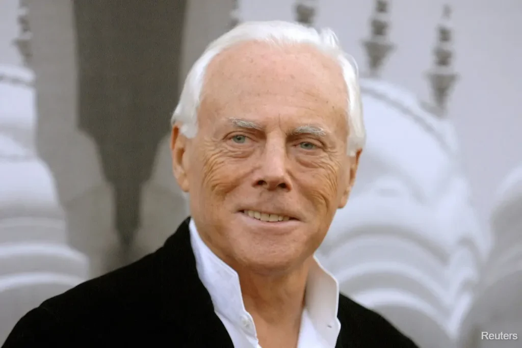 Legendary Italian designer Giorgio Armani dies