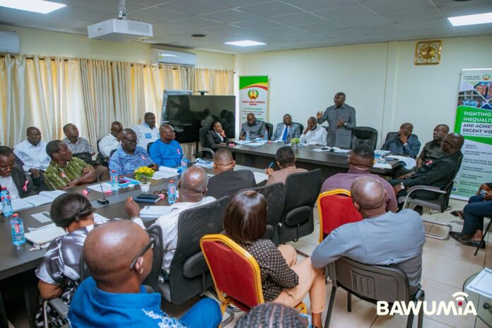 Bawumia meets TUC leadership